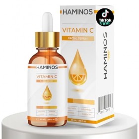 Sérum Vitamine C avec Niacinamide, Acide Hyaluronique et Peptides – Éclat, Fermeté, Hydratation Intense, Anti-Taches et Antio
