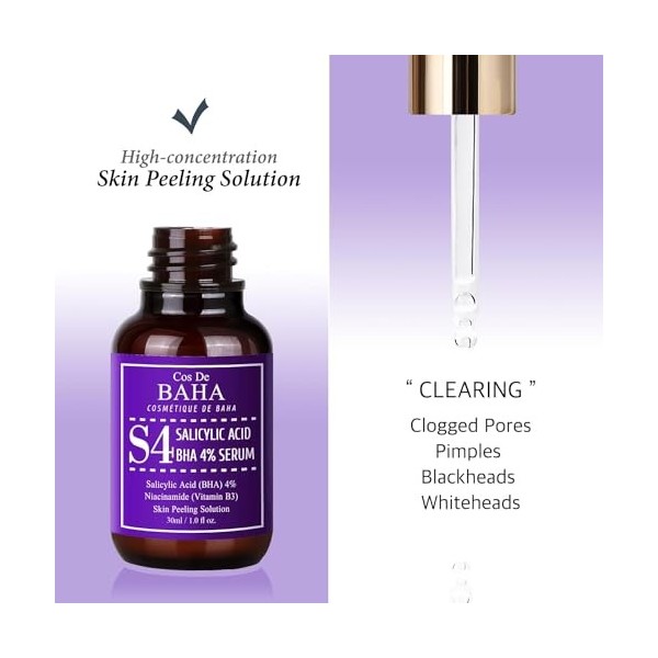 Cos De BAHA S4 Salicylic BHA Serum 30ml