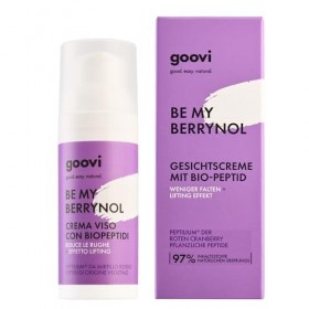 GOOVI Be Me Berrynol Crème anti-âge pour le visage avec biopeptides - Soin raffermissant du visage à lacide hyaluronique - 5
