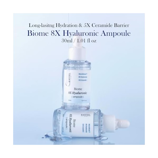 RAVIEL Biome 8X Ampoule hyaluronique 30 ml