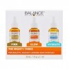 Balance Active Formula The Mighty Three 3 x 30 ml – Ingrédients actifs révolutionnaires résultats visibles. Trois sérums ci