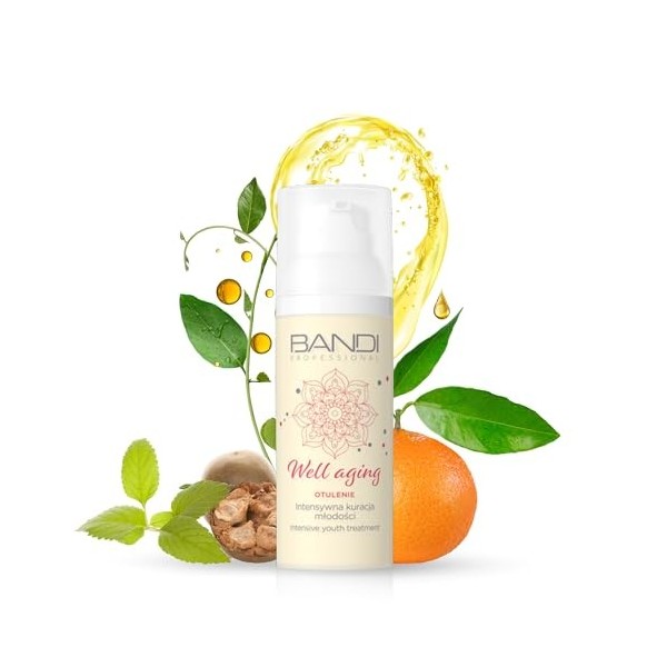 Bandi - Crème Hydratante Anti-âge Revitalisante Peau Mature Effets Lifting Régénérant Réduit Rides Amélioration Ovale Visage ...