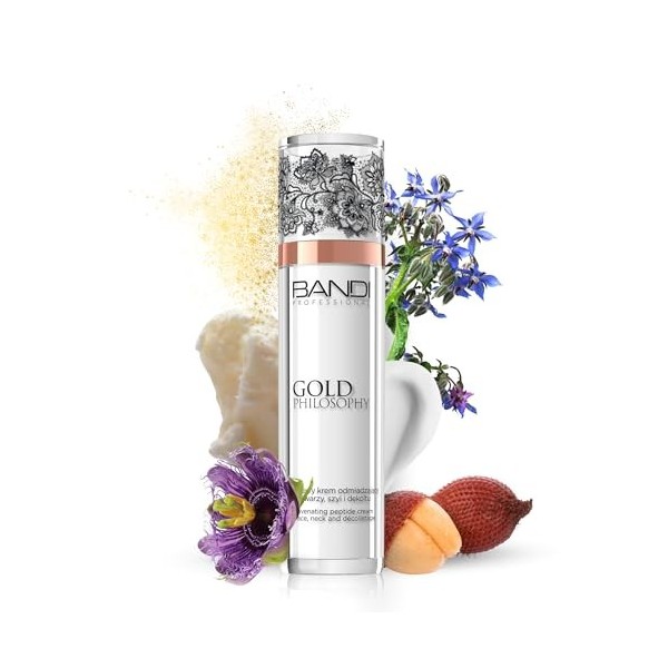 Bandi - Crème Hydratante Anti-âge Revitalisante Peau Mature Effets Lifting Régénérant Réduit Rides Amélioration Ovale Visage ...