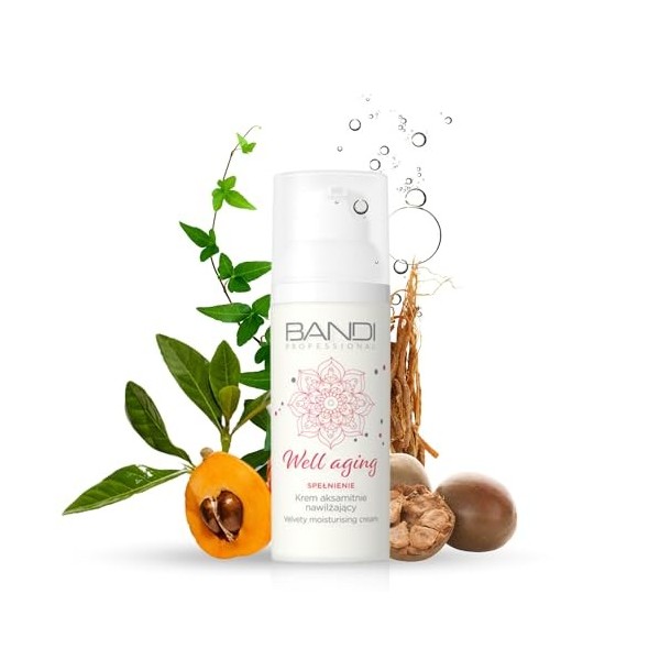 Bandi - Crème Hydratante Anti-âge Revitalisante Peau Mature Effets Lifting Régénérant Réduit Rides Amélioration Ovale Visage ...