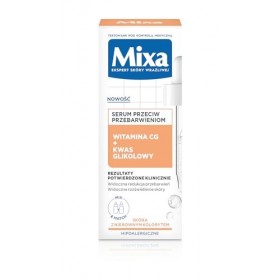 Mixa Sérum visage anti-pigmentation, vitamine CG +acide glycolique