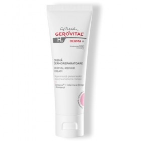 Crème Dermoréparatrice 50 ml – Soin Apaisant pour Peau Irritée – Usage Quotidien Enfants & Adultes – Sans Parfum, Gerovital H