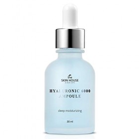 THE SKIN HOUSE since 1979 Ampoule Hyaluronic 6000 1,01 once liquide, 30 ml . Ampoule dacide hyaluronique profondément hydra