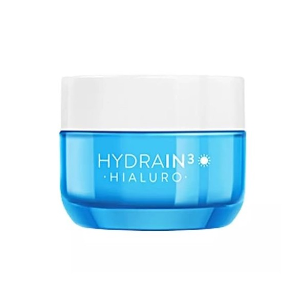 DERMEDIC Hydrain3 Hialuro Gel Crème Hydratant Profond. Effet ultra-hydratant cliniquement prouvé qui dure jusquà 48 heures