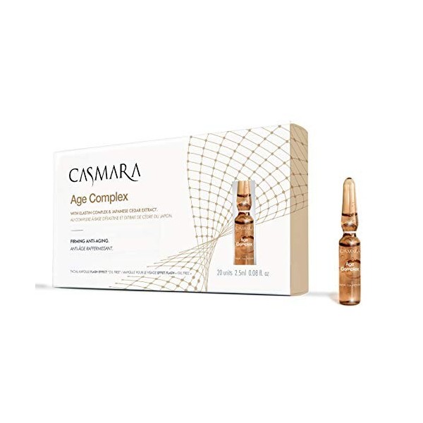 CASMARA - AGE COMPLEX AMPOULES - 5 UNITS / 2,5ML Crème Jour et Nuit