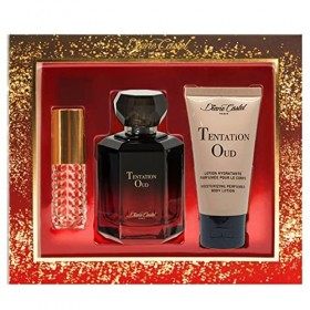 Coffret Parfum - Tentation Oud - Diane Castel - Brume Parfumée - 3 Unités