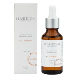 LUMIÉDERM LABORATORIES LABORATOIRES LUMIÉDERM Sérum à lacide hyaluronique avec vitamine C pour lisser les ridules et éclairc