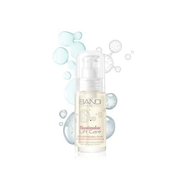 Bandi - Sérum Anti-âge Rajeunissant Hydratation Profonde Réduction Des Rides Fermeté et Éclat Jeunesse Pour Peau Mature Régén...