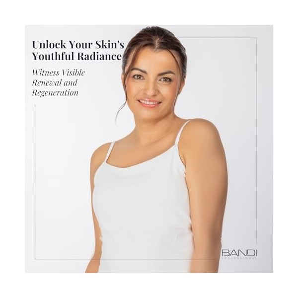 Bandi - Sérum Anti-âge Rajeunissant Hydratation Profonde Réduction Des Rides Fermeté et Éclat Jeunesse Pour Peau Mature Régén...