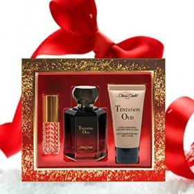 Coffret Parfum - Tentation Oud - Diane Castel - Brume Parfumée - 3 Unités