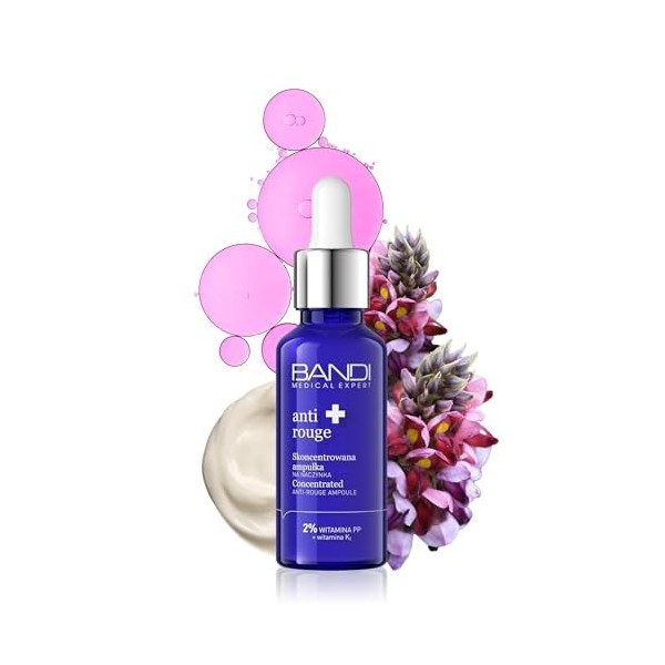 Bandi - Sérum Anti-âge Rajeunissant Hydratation Profonde Réduction Des Rides Fermeté et Éclat Jeunesse Pour Peau Mature Régén...