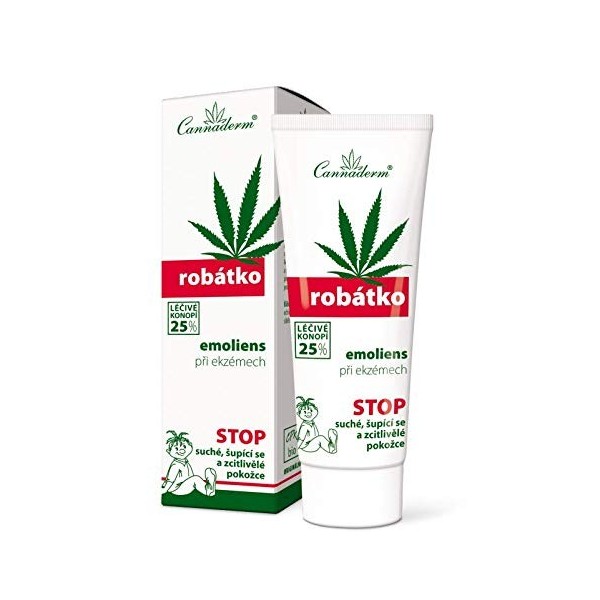 CANNADERM Robatko Émoticônes pour peau sensible des enfants 75 g