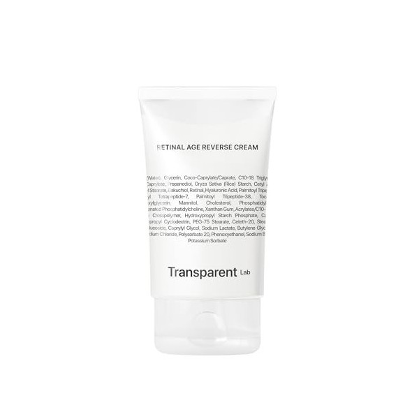 TRANSPARENT LAB RETINAL AGE REVERSE CREAM - Crème visage slow-aging