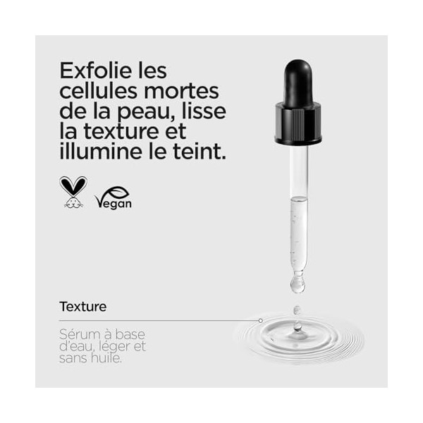REVOX B77 - Just Glycolic Acid 20%, 30 ml, Sérum à l’Acide Glycolique, Tonifiant, Exfoliant Visage, Améliore Texture, Unifie ...
