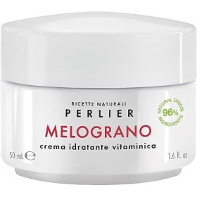 Perlier Crème hydratante à la grenade - Formule avec 96 % dingrédients dorigine naturelle - 50 ml