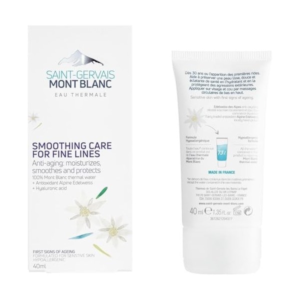 Saint-Gervais Mont Blanc soin lissant premières rides 40ml