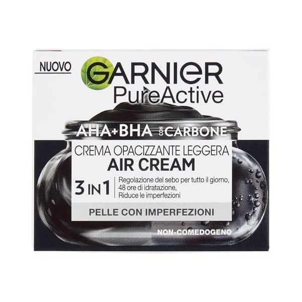 GAR P/ACT.CHARCOAL AIR CREAM 50