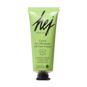 24h Crème pour le visage Cactus 50 ml pour une peau rayonnante et lisse, hydratation longue durée grâce à lacide hyaluroni
