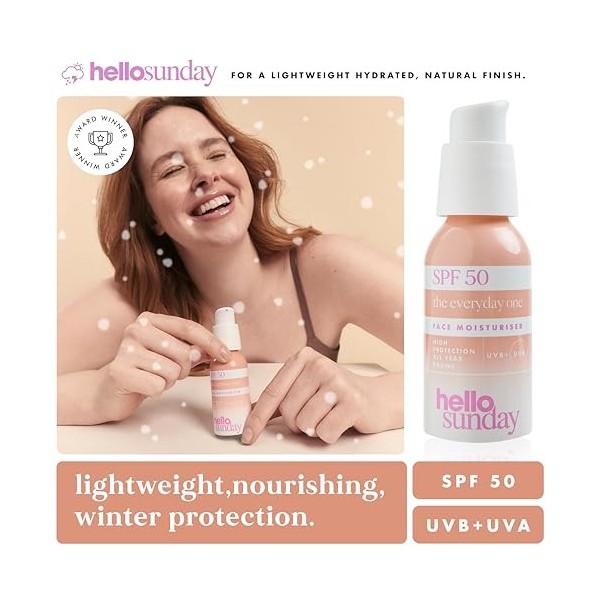 THE EVERYDAY ONE face moisturiser SPF50 50 ml