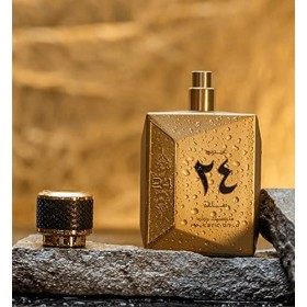 Oud 24 Hours Majestic Gold 100 ml parfum spray patchouli oud parfum pour hommes et femmes parfum rafraîchissant de longue dur