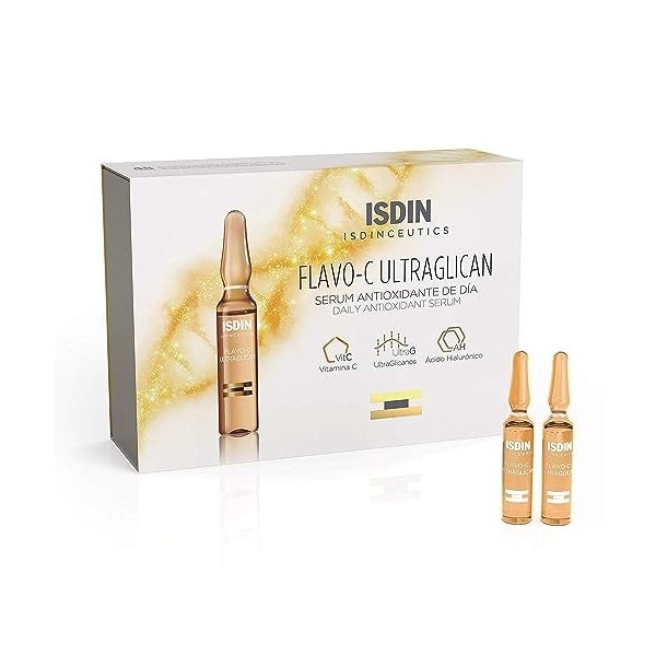 Isdin isdinceutics flavo-c ultraglican 10 ampoules