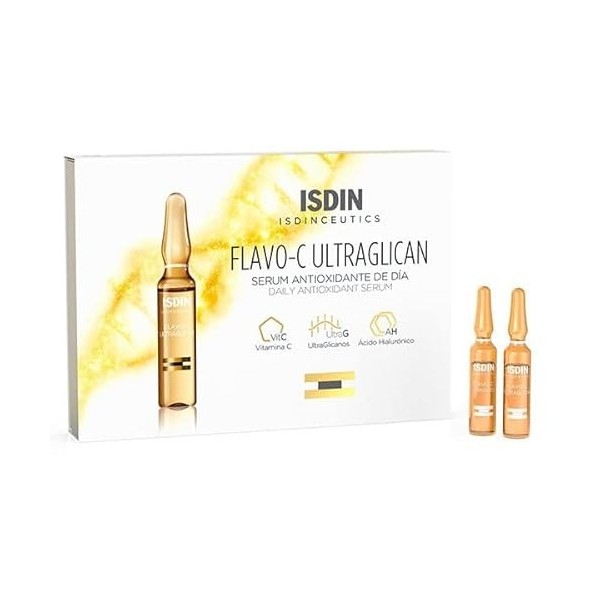 Isdin isdinceutics flavo-c ultraglican 10 ampoules
