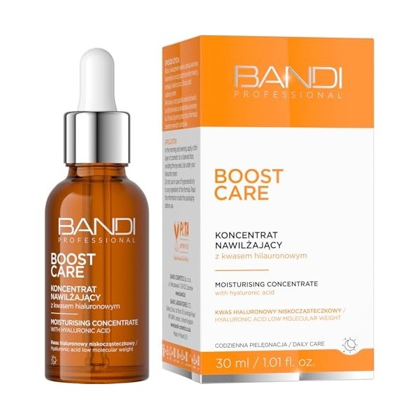 Bandi Concentré Vitamine C Soin Visage Hydratant Anti-Âge Peau Radieuse Tous Types de Peau Ingrédients Naturels Allantoïne Pr...