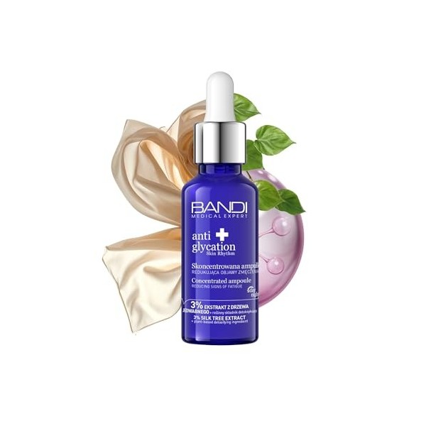 Bandi Concentré Vitamine C Soin Visage Hydratant Anti-Âge Peau Radieuse Tous Types de Peau Ingrédients Naturels Allantoïne Pr...
