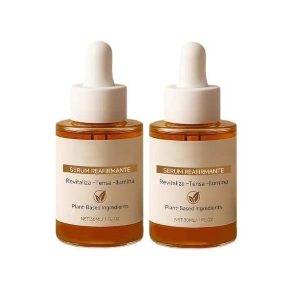 Huile éclaircissante visage, soin hydratant raffermissant, apaisant et doux, atténue les taches brunes, illumine le teint, am...