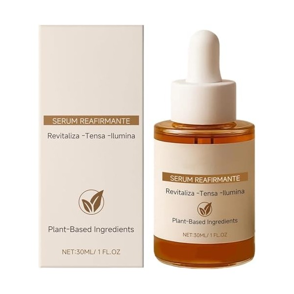 Huile éclaircissante visage, soin hydratant raffermissant, apaisant et doux, atténue les taches brunes, illumine le teint, am...