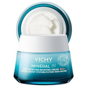 Vichy Minéral 89 100h Moisture Boosting Cream Rich - Fragrance Free