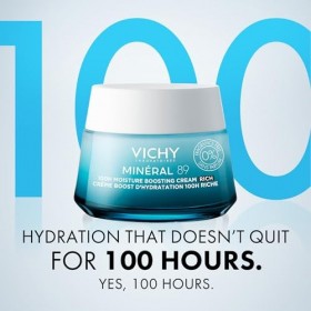 Vichy Minéral 89 100h Moisture Boosting Cream Rich - Fragrance Free
