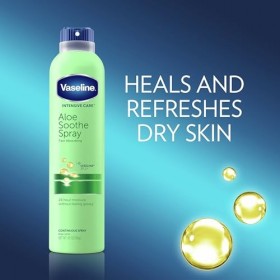 VASELINE SPRAY & GO ALOE FRESH 6.5 OZ