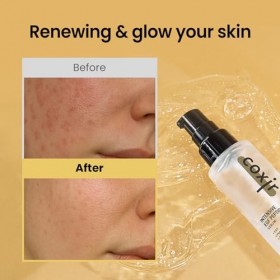 Coxir Sérum Anti-âge Repulpant Fermeté Intensive EGF Peptide Serum 50ml Crème Jour et Nuit