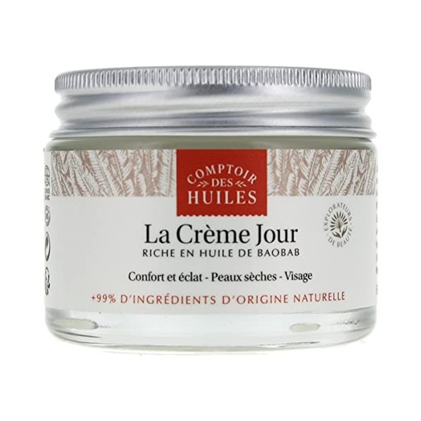 Comptoir des Huiles La Crème Jour Bio 50 ml