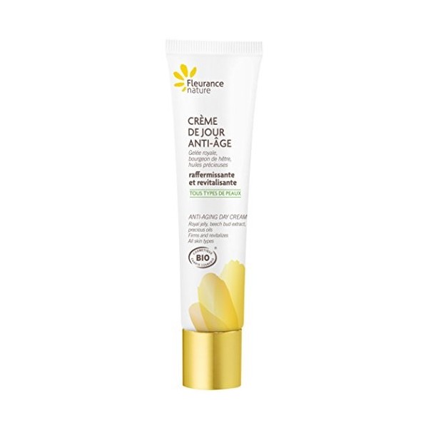 Fleurance Nature Crème de Jour Anti-Âge Cosmétique Bio 40 ml Crème Jour et Nuit