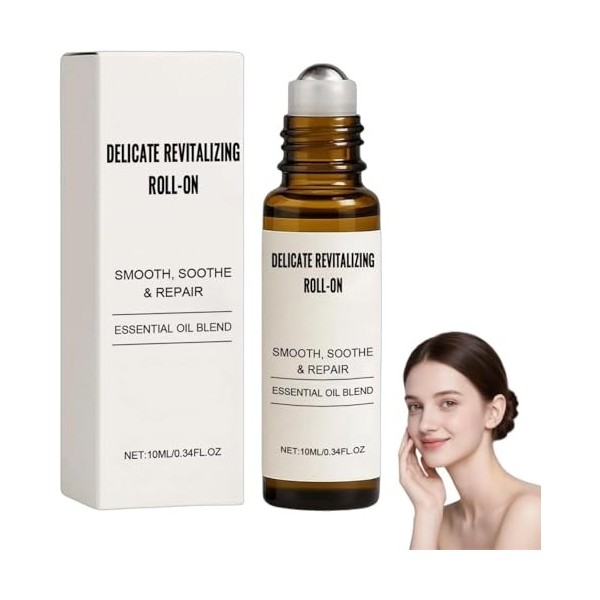 Roll-on revitalisant délicat, Sérum anti-rides Liftora 10s avancé, Formule végétale naturelle, Hydratation intense, Comblemen...