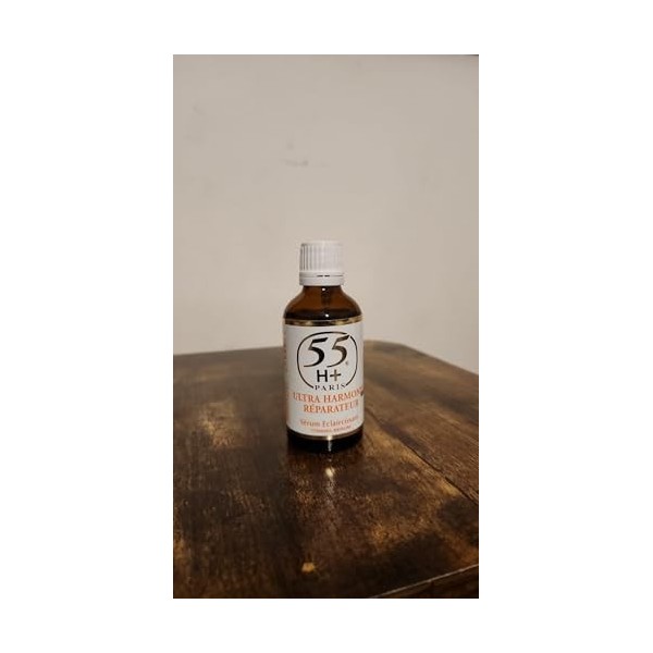 SERUM 55+ Ultra Harmonie Réparateur Multivitaminé à Base de Carotte avec Vitamines A, E et PP pour Tous Types de Peau