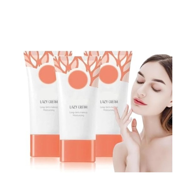 XIBDGNTNE Crème éclaircissante pour Le Visage, Soin hydratant Quotidien pour Femme, Hydrate la Peau en Profondeur, rafraîchis...