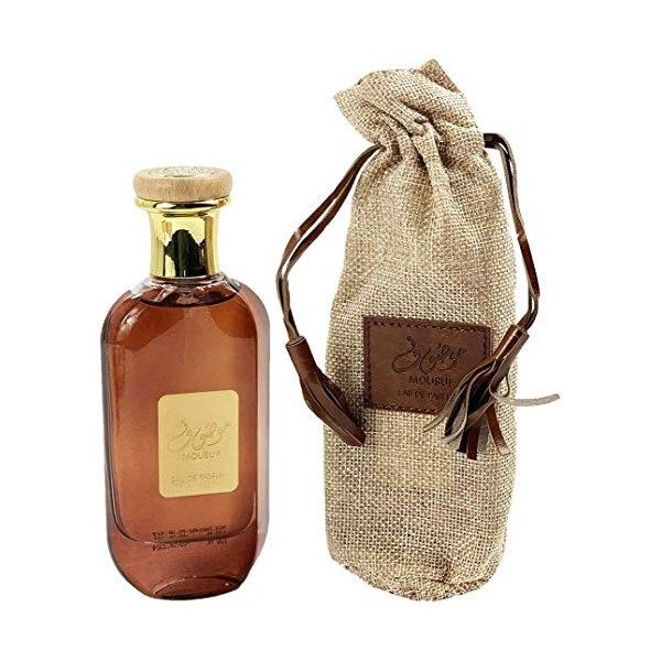 Parfum Mousuf dArabie Ambre Oud Bois Eau de Parfum de Haute Qualité et de Longue Durée, Arabe Oriental 100ML Contient des Ar
