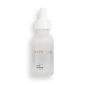Revolution Skincare London, 10% glycolic Acid Aha glow, Sérum, 30ml Crème Jour et Nuit