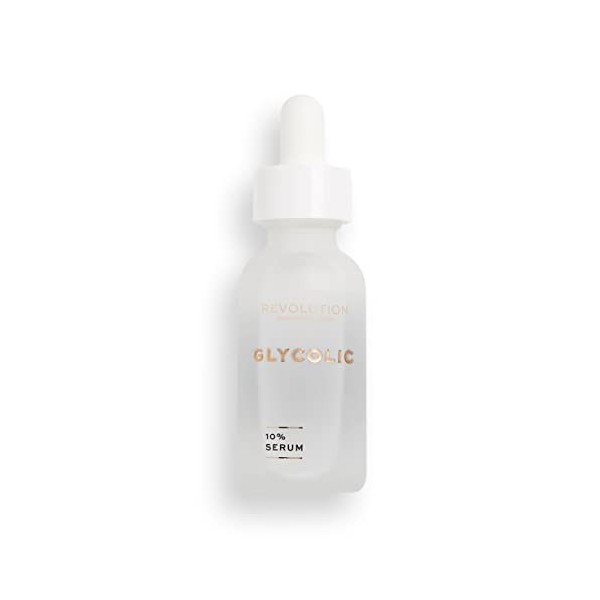 Revolution Skincare London, 10% glycolic Acid Aha glow, Sérum, 30ml Crème Jour et Nuit