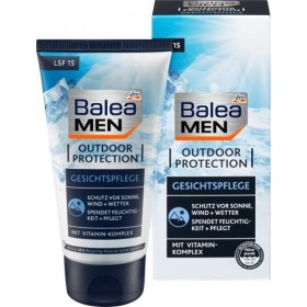 Balea Men Outdoor Protection Moisturiser to Prevent Drying Out of Skin - Anti-Ageing SPF 15 - 75ml by dm-drogerie-markt