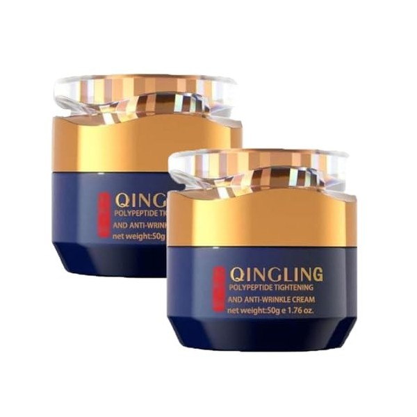 Crème pour le visage Qingling, Crème Anti-Rides Qingling, Creme Qinglin, Crèmes délimination des rides Qinglings, anti-rides ...