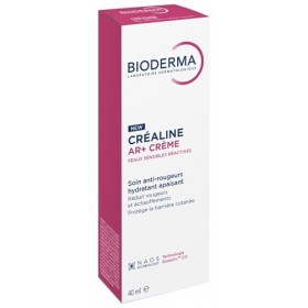 Bioderma Crealine AR+ Crème Soin Anti-Rougeurs Hydratant Apaisant Peaux sensibles 40ml Crème Jour et Nuit