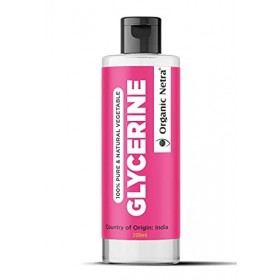 Organic Netra Glycerine for Face 100% Pure & Natural Glycerine Liquid for Face, Beauty and Skin Care Pure & Unscented Glyceri